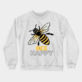 Bee Happy Crewneck Sweatshirt